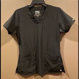 Barco One Black Scrub Top